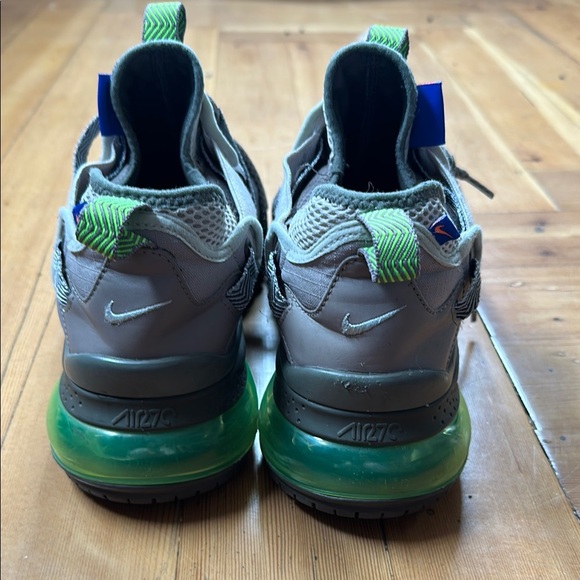 Nike Gray and Green Sneakers main image 5